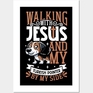 Jesus and dog - Tarsus çatalburun Posters and Art